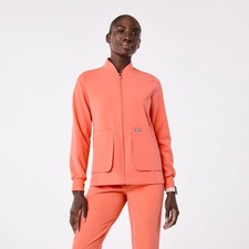 Figs Sebina Scrub Jacket Sunset Drift Size Medium Brand New 