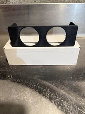 Universal DIN Gauge Pod - 52mm (2-1/16") double pod radio mount