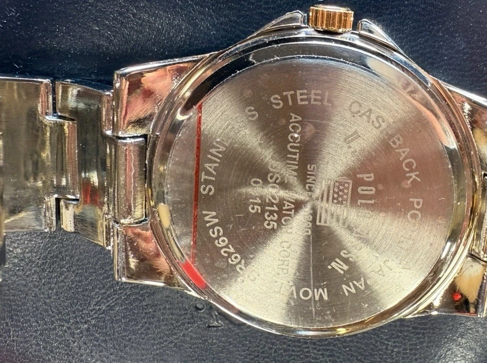 Men’s U.S. Polo Assn. Watch SR626SW Stainless steel Castback PC21J Watch - Image 4 of 4