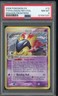 2006 Pokemon EX Dragon Frontiers typhlosion Reverse foil PSA 8