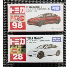 Tomica Tesla el Y (First Special Edition) Tesla el 3 (First Special Edition)