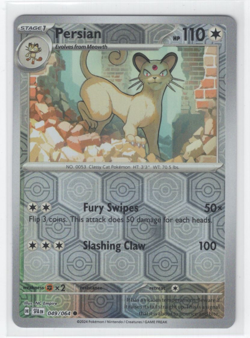 #49 2024 Shrouded Fable Persian Reverse Holo