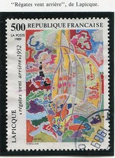 STAMP / TIMBRE FRANCE OBLITERE N° 2606 TABLEAU / LAPICQUE 