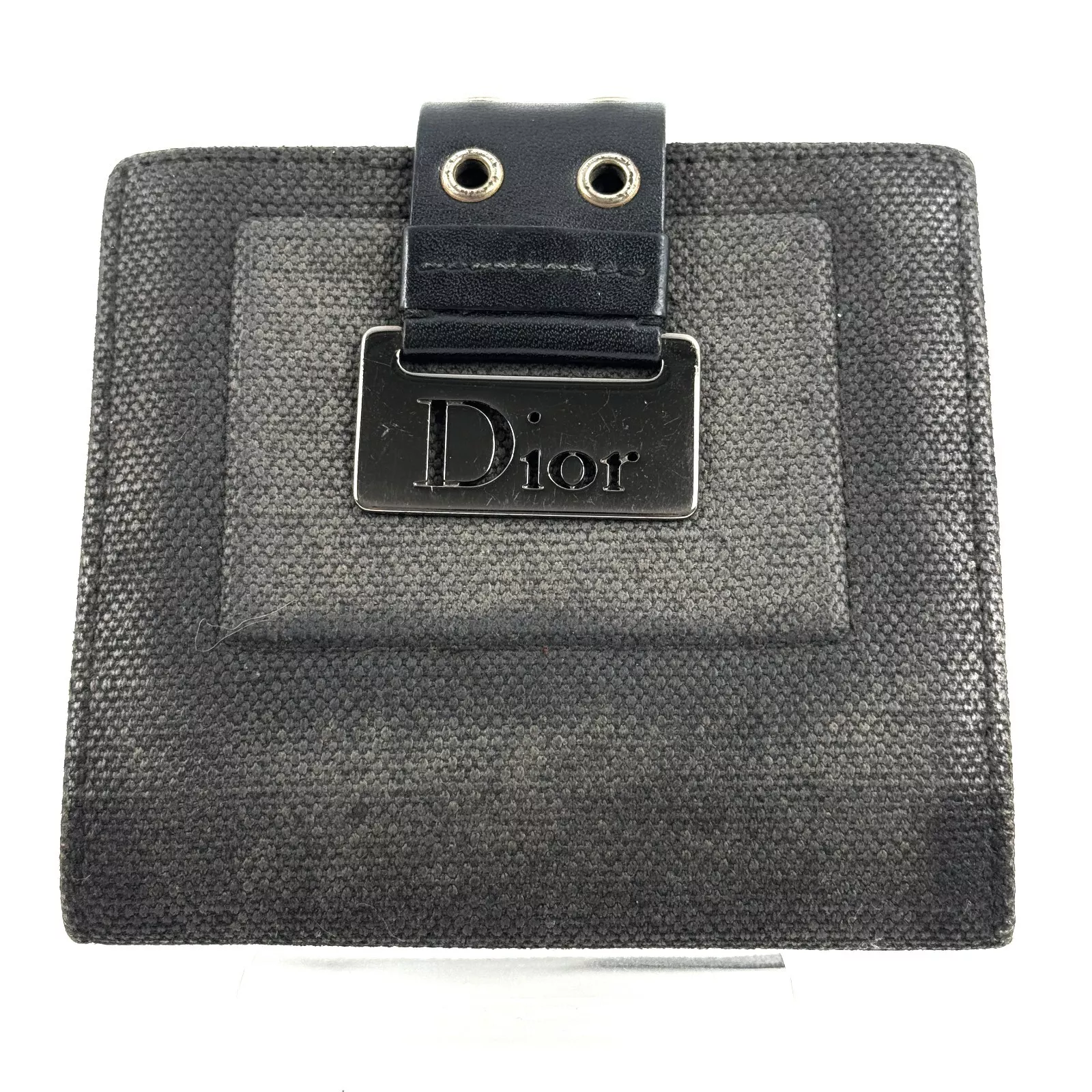 Portefeuille trotteur Christian Dior Street Chic noir authentique