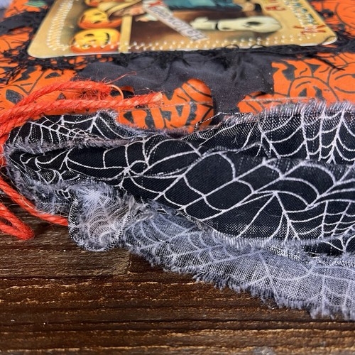Junk Journal Halloween Orange Black 3 Signature Pumpkin Leaves Writing Journal - Picture 8 of 18
