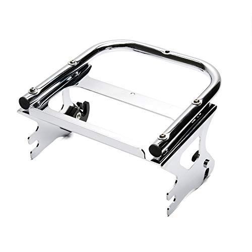 Detachable Two-Up Tour-Pak Luggage Rack for Harley-Davidson FLHT 06-06
