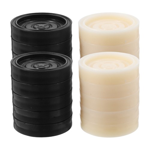 24 Stück Kunststoff-Backgammon-Steine, Schachfiguren, Brettspiel-Zubehör, nur - Bild 8 von 12