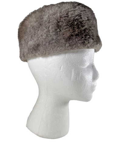 Vintage 1960s ESTATE Pillbox Hat Greyish 1 Size fits Most - Picture 2 of 4