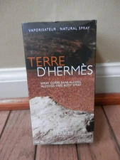 NEW TERRE D'HERMES NATURAL SPRAY 3.3 oz / 100 ml