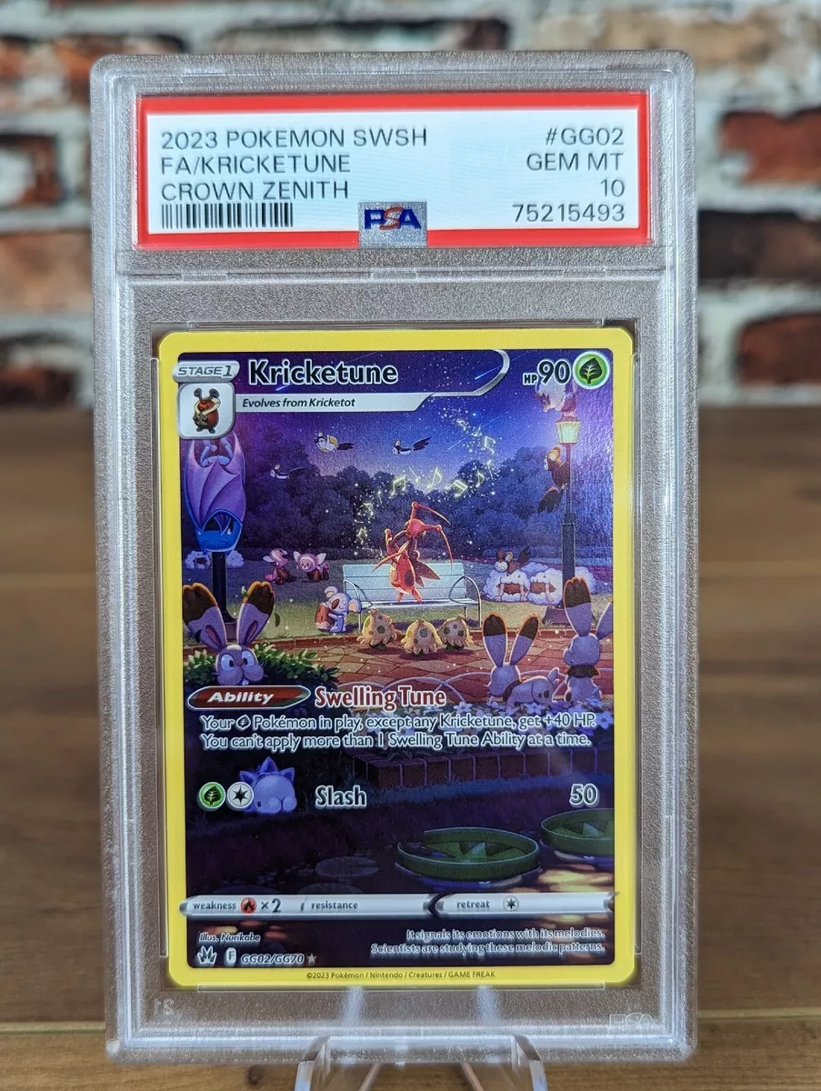 2023 Pokemon SWSH Crown Zenith GG41/GG70 Full Art/Raikou V PSA 10 GEM –  CardDogTCG