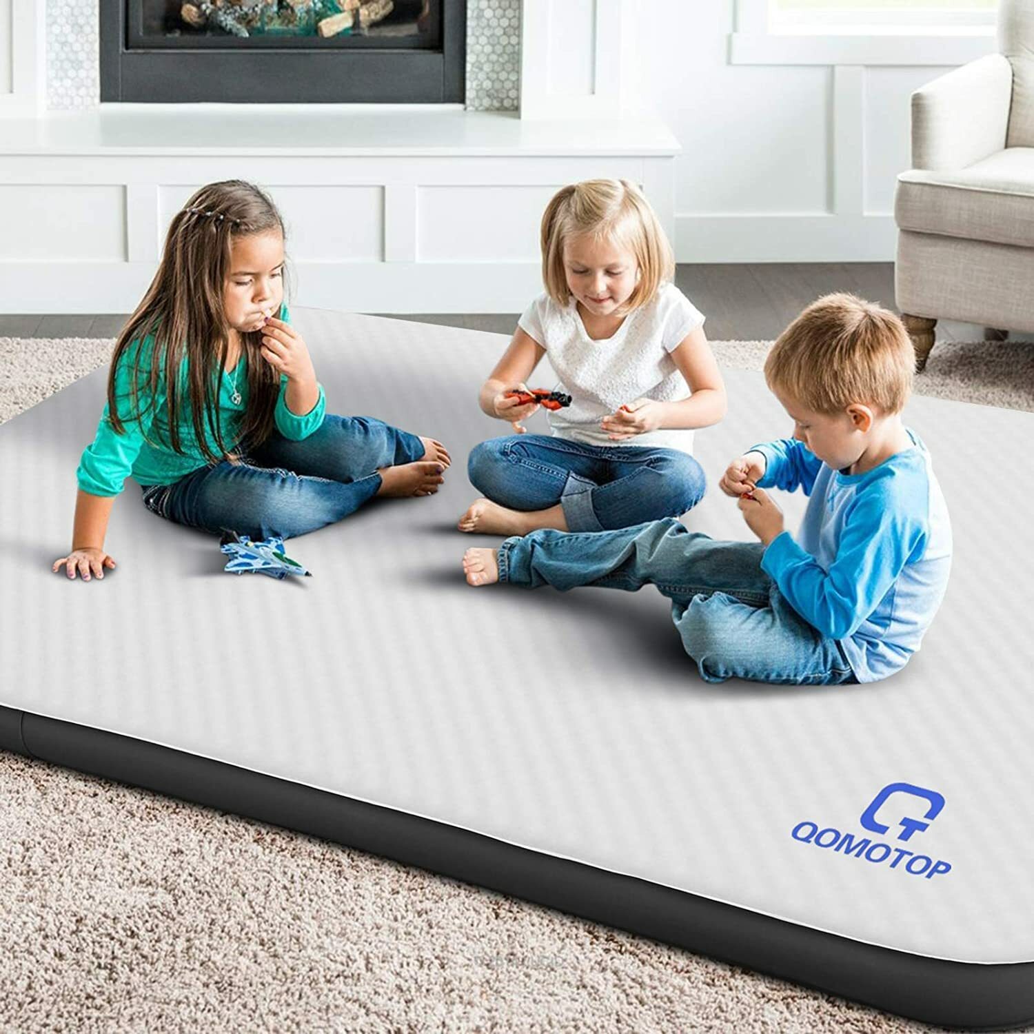 QOMOTOP Ultra Thick SelfInflating Camping Mattress, Ultra Comfortable Side Slee eBay