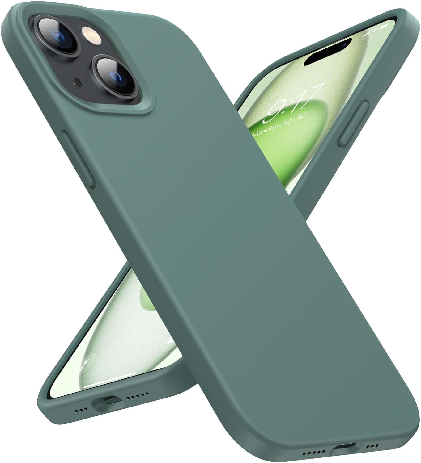 Designed for Iphone 15 Case, Silicone Phone Case [Military Grade Drop Protection-image