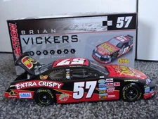 #57 Brian Vickers  Autographed '06 Ore-Ida Action /2544 1:24