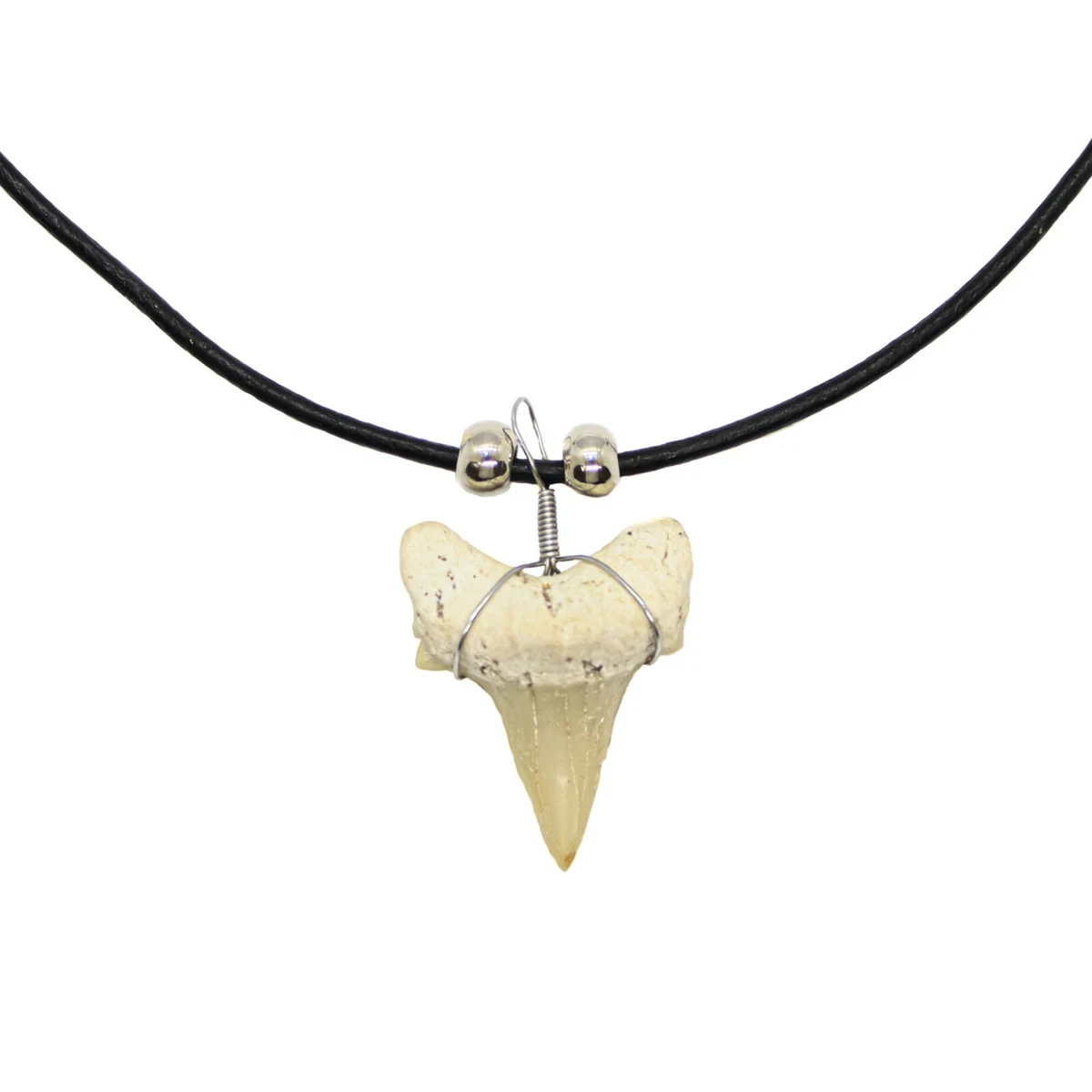 Shark Tooth Necklace for Men Teens Kids Genuine Shark Tooth