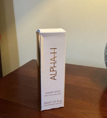 Alpha-H Concentrated Skincare Liquid Gold with Glycolic Acid Overnight Facial