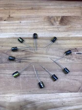 10x Suncon 100uf 25v radial capacitors caps 105c 10pcs *