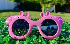 Kids Baby Toddler Peppa Pig Cartoon Sunglasses NEW Peppa Sunglasses FREE SHIP