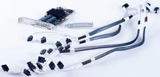 Adaptec ASR-71605 HBA Mode 6Gb SAS/SATA UnRaid Both Brackets - SATA Cable Option
