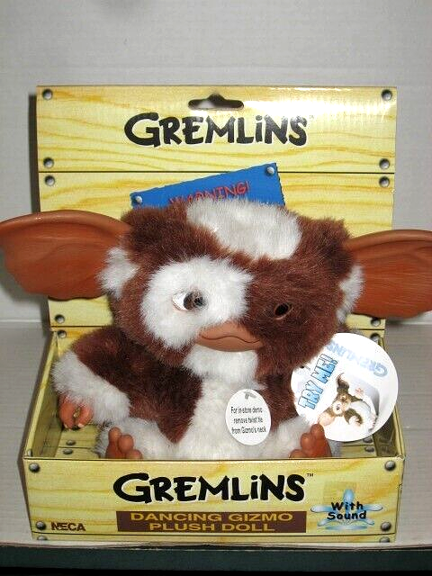 NECA Gremlins Gizmo Singing & Dancing Plush Doll with Sound