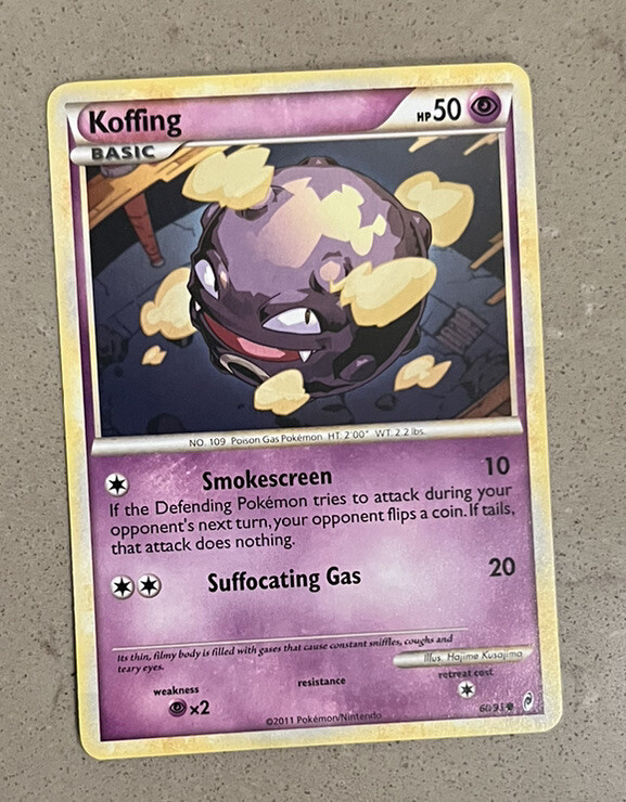 Koffing 60/95 - Call of Legends - Common - Pokemon Card TCG