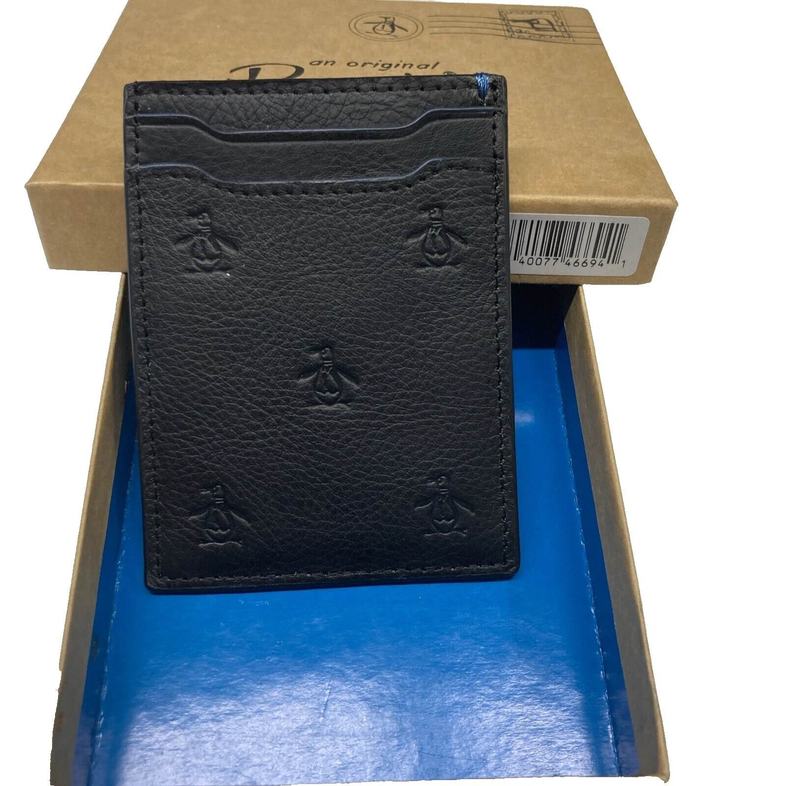 Carteras para hombres Original Penguin Negro