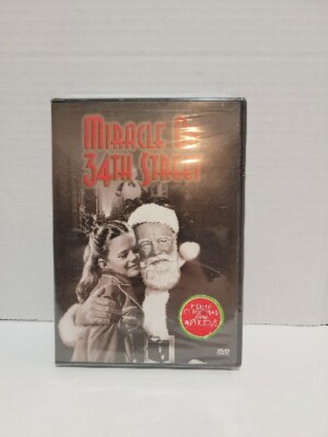 Miracle on 34th Street (DVD, 1947) Maureen O'hara, Edmund Gwenn / Christmas /New