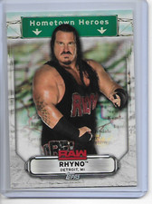 2019 Topps WWE RAW Rhyno Hometown Heroes Insert Card