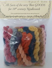 Textile Reproductions Vegetable Dyed Worsted Wool 50 Colors 40 Yds each NEW