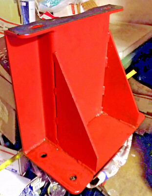 Spindle Head Blocking Angle Plate for VMC When Moving, 14'' L X 7'' W X 12-1/2'' H