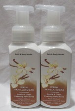 Bath  Body Works Foaming Hand Soap Lot of 2 GENTLE  CLEAN WARM VANILLA SUGAR
