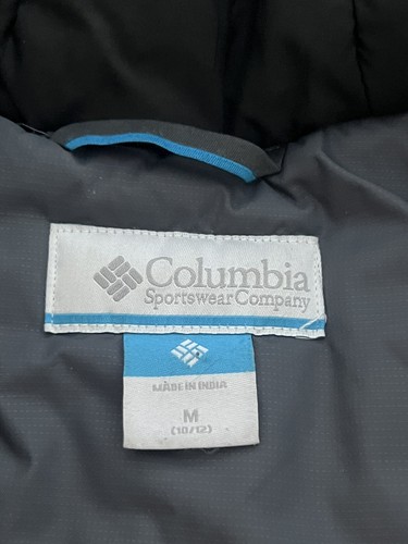Columbia Boys' Lightning Lift Waterproof Insulated Winter Jacket - Black/Gray-M - Picture 4 of 5