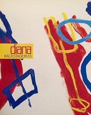 DIANA ROSS - BACKSTAGE PASS / TOUR BOOK 1991
