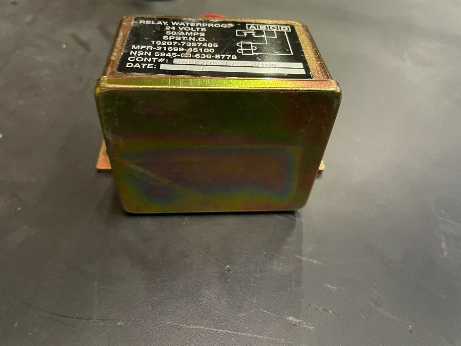 Electromagnetic Relay Model:7357485 NSN:5945-00-636-8778 | eBay