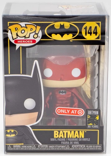 Funko Pop - Batman (Red Suit) - 80th Anniversary #144 (Target Exclusive)