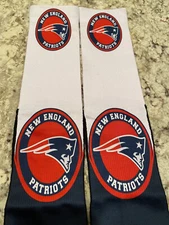New England Patriots￼ ￼￼ Sports Socks,  Large- Size:11-16 42/44. Beautiful!!