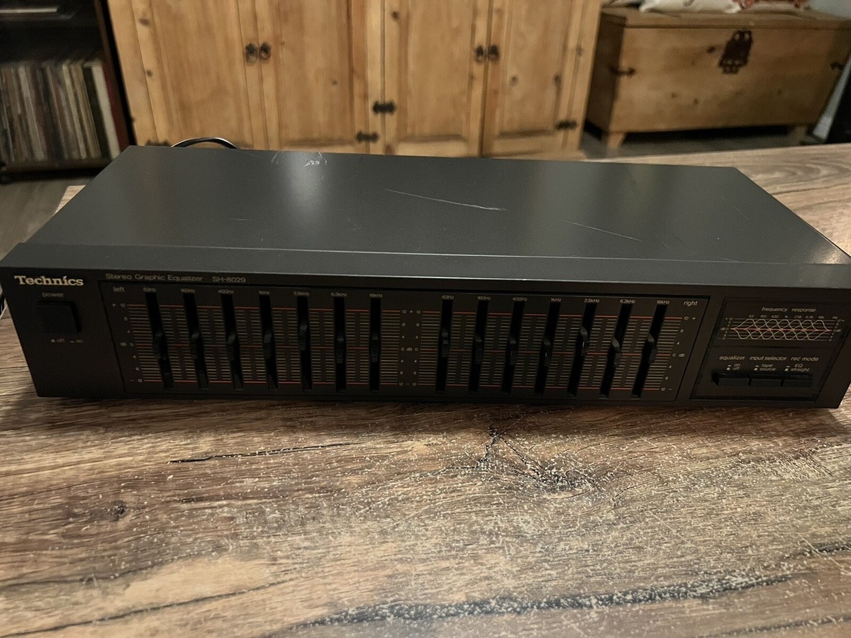Technics SH-8029 Stereo Graphic Equalizer Spectrum Analyzer | eBay
