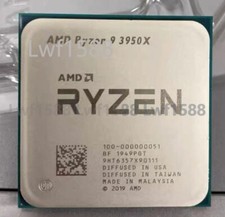 AMD Ryzen 9 3950X 3.5-4.7GHz 16CORE 32Thr 105W socket AM4 CPU processor