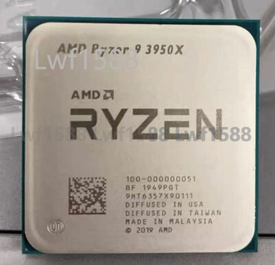 AMD Ryzen 9 3950X 3.5-4.7GHz 16CORE 32Thr 105W socket AM4 CPU processor