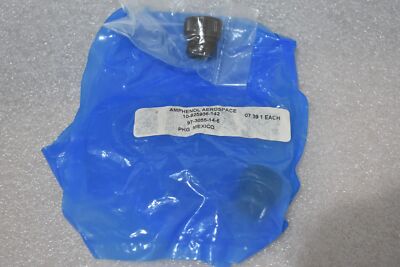 AMPHENOL 97-3055-14-6 CIRCULAR BACKSHELL ADAPTER, SIZE 14 (LOT OF 2)
