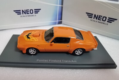 Orange Pontiac Firebird Neo 1/43 Trans Am #48 | eBay