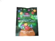 Mystery Loot Halfing 10mm Plastic RPG Dice Set by Foam Brain Games