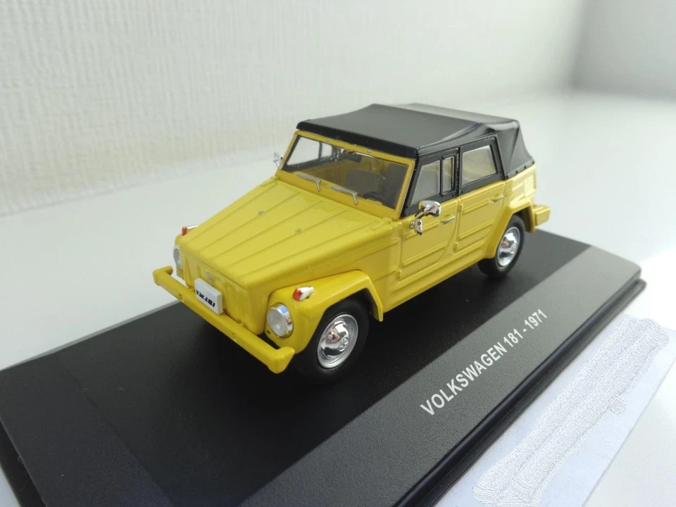Volkswagen VW 181 Kübel Modèle Réduit De Solido En 1:43 Jaune Neuf S4305100 - Photo 2/4