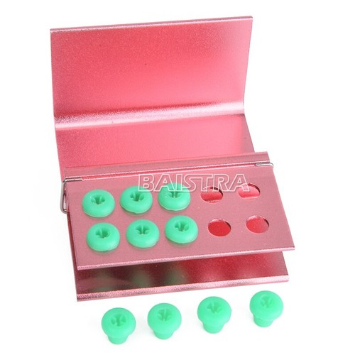 Dental FG RA CA Bur Holder Sterilizer Block Disinfection Box 8/10/16/30Holes - Picture 34 of 47