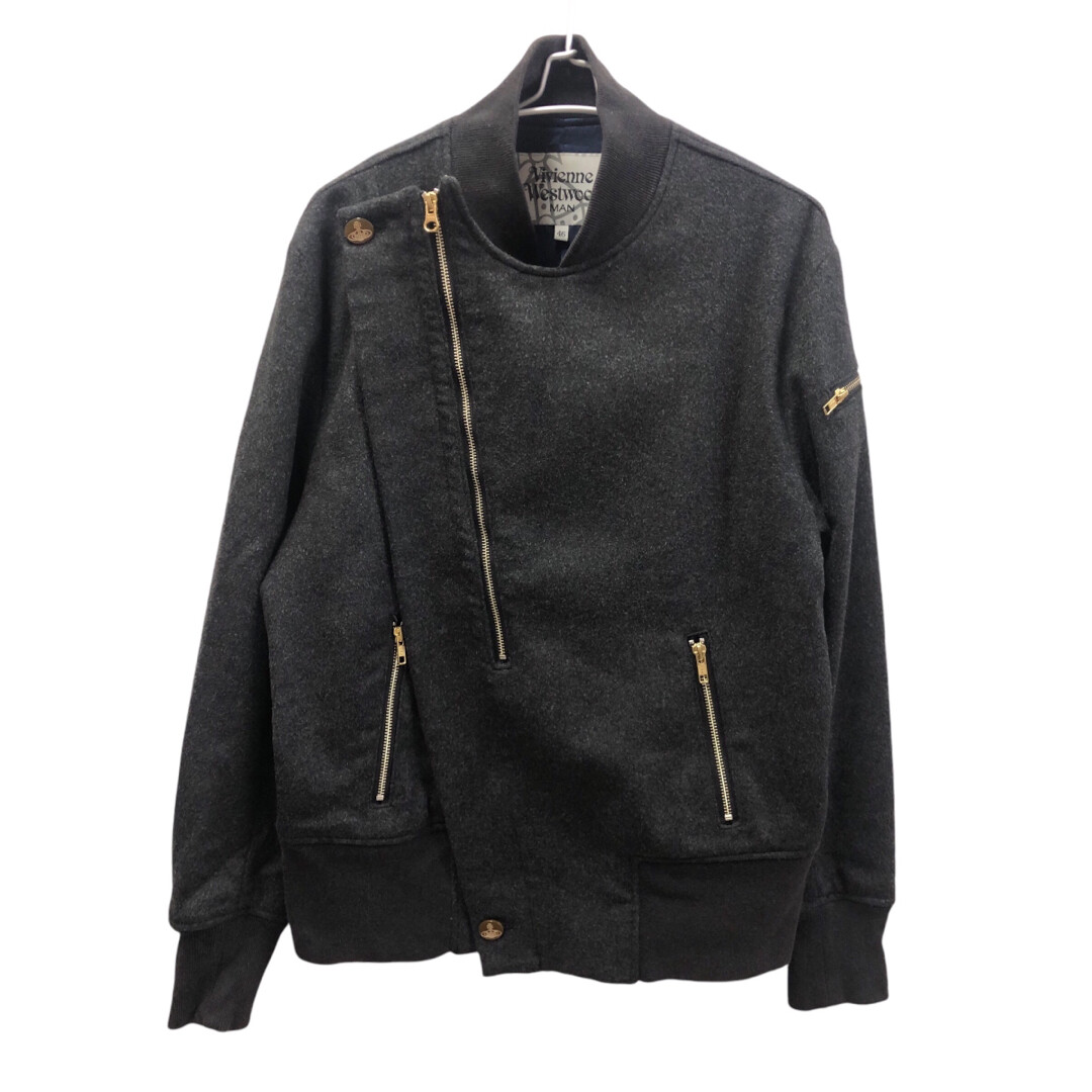 Vivienne Westwood Man MA-1 Riders Blouson 279063 Wool Beaver 