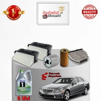 Wartungsset 4 Filter Und ÖL Mercedes Klasse E 350 Cdi W212 170KW 231PS 2009