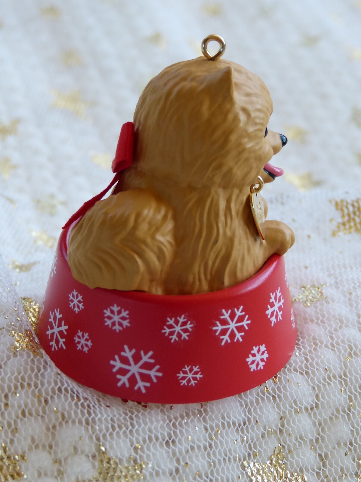 2016 Hallmark Keepsake Ornament Puppy Love Series 26 Pomeranian in Bowl eBay