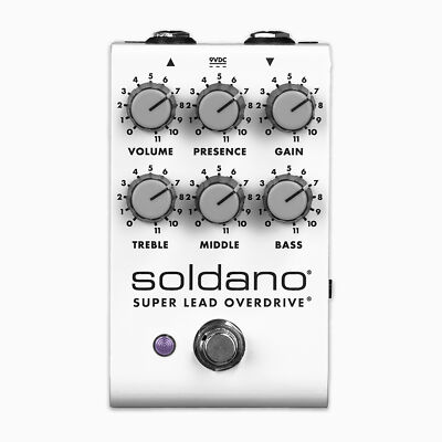Soldano SLO Pedal Super Lead Overdrive Distortion Guitar Effects Pedal
