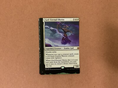 mtg god eternal cards Magic God-Eternal Oketra Foil x1 WAR War of the Spark NFC Miscut Misprint When God God-Eternal Bontu - Foil -