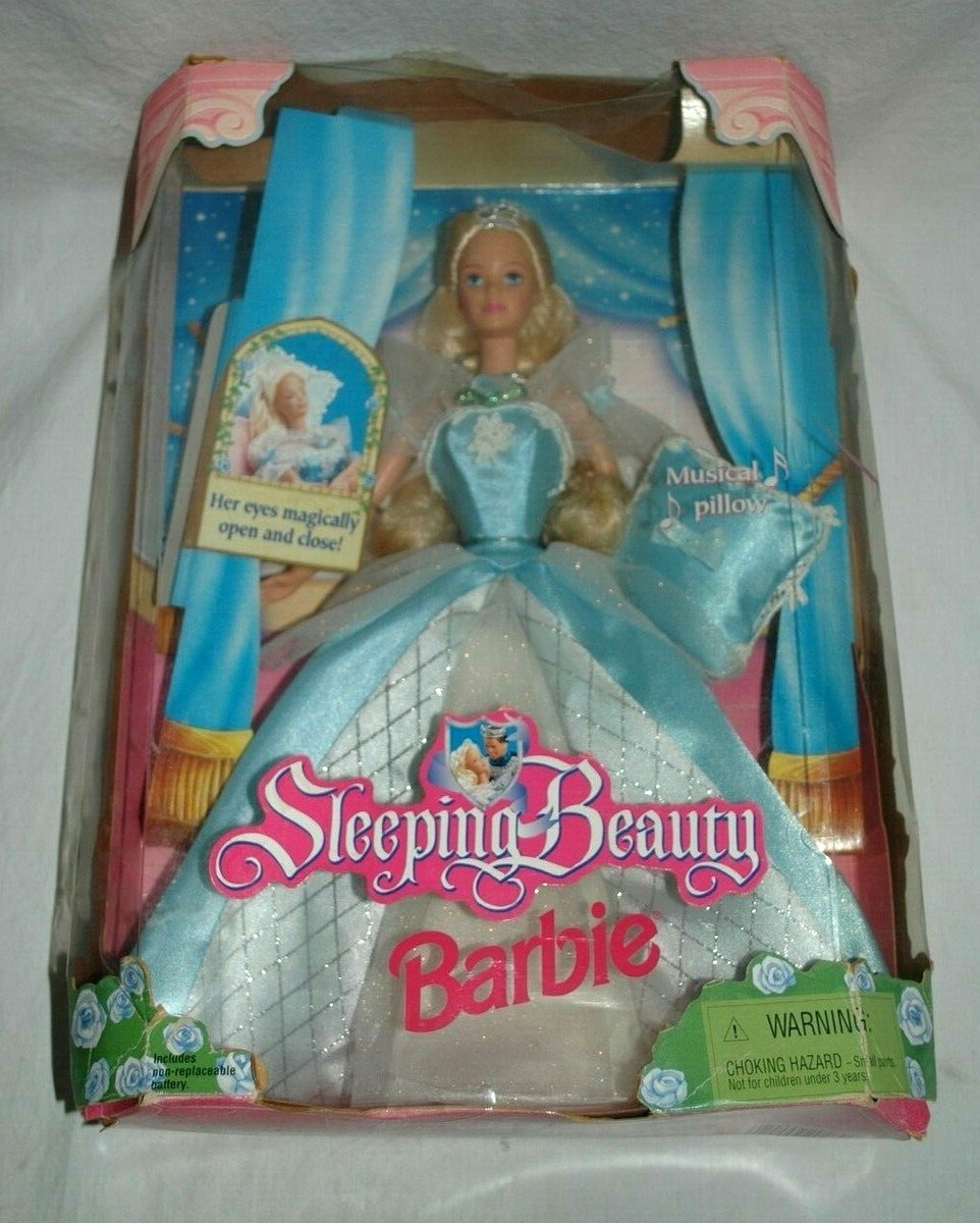 Beautiful 1998 Sleeping Beauty Barbie Doll By Mattel #20489. | eBay