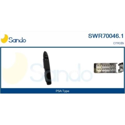 Schalter Fensterheber Sando SWR70046.1 für Citroën/peugeot Vorne Links